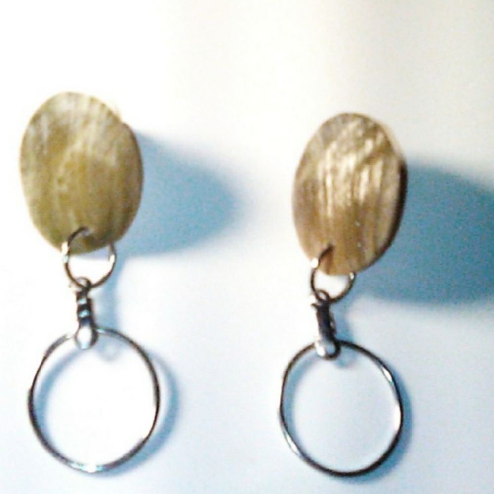 Handmade shell earrings